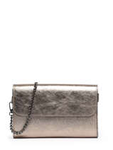 Cross Body Tas Nine Leder Milano Bruin nine NI23064N