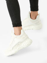 Cld Chai Sneakers Buffalo Wit accessoires 1630968-vue-porte