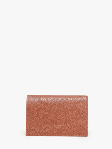 Longchamp Le foulonn� Kredietkaarthouder Bruin