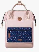 Personaliseerbare Rugzak Adventurer Medium Cabaia Roze adventurer BAGS