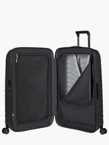 Harde Spinner L Proxis Samsonite Zwart proxis AW03187-vue-porte