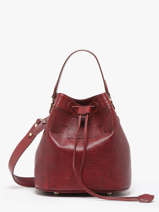Bucket Bag La Suite 1960 Leder Paul marius Rood la suite 1960 CAPUC960