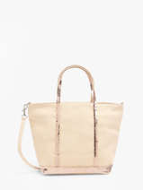 Handtas Le Cabas Pailletten Vanessa bruno Beige cabas 1V40435