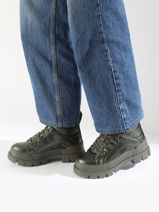 Sneakers Aspha Nc Mid Buffalo Groen accessoires 1622501-vue-porte