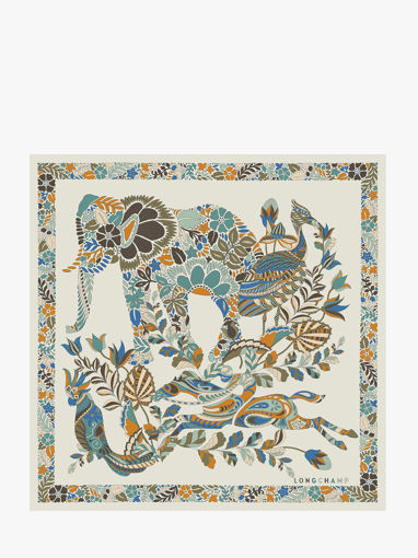 Longchamp Soie gots Sjaal Beige