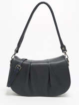 Cross Body Tas Caviar Leder Milano Blauw caviar CA24116