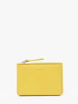 Portefeuille Nat et nin Geel vintage SOLY