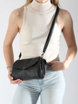 Cross Body Tas Soft Miniprix Zwart soft MD5238-vue-porte
