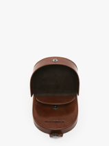 Portefeuille Leder Maverick Bruin rough gear MAVRG057-vue-porte