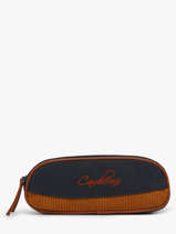 Pennenzak Kinderen 2 Compartimenten Cameleon Bruin vintage urban VIB-TROU