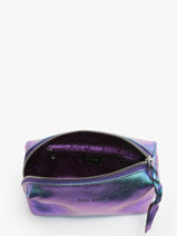 Etui Scarabee Leder Paul marius Blauw scarabee ADELESCA-vue-porte