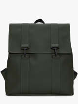 Msn Bag - Rugzak 1 Compartiment Met 15" Laptopvak Rains Groen city 13300