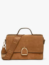 Cross Body Tas Altesse Suede Etrier Bruin altesse suede EASU048M