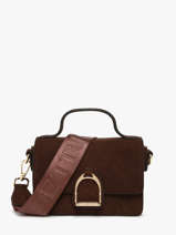Cross Body Tas Altesse Suede Etrier Bruin altesse suede EASU048X