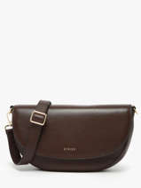 Cross Body Tas Tradition Leder Etrier Bruin tradition ETRA065M