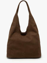 Hobo L Cavalier Nubuck Leder Etrier Bruin cavalier nubuck ECAN154L