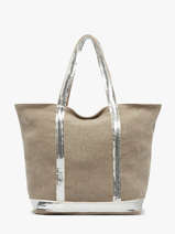 Handtas Cabas Lin Vanessa bruno Beige cabas lin 31V40378