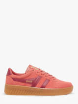 Sneakers Grandslam Uit Leder Gola Rood accessoires CLA589
