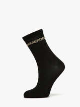 Sokken Pieces Zwart socks women 17162499
