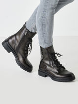 Enkellaarsjes Tamaris Grijs women 43-vue-porte