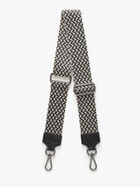 Schouderriem Caviar Milano Zwart caviar CA25ZZAN