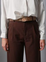 Longchamp Le foulonn Riem Beige-vue-porte