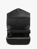 Portemonnee Etincelle Irisee Leder Etrier Zwart etincelle irisee EETI5018-vue-porte