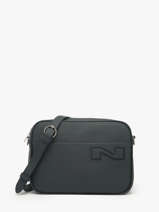 Cross Body Tas N City Leuven Leder Nathan baume Blauw n city 7