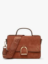 Cross Body Tas S Altesse Suede Etrier Bruin altesse suede EASU048S