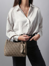 Handtas Brenton Guess Bruin brenton LG964805-vue-porte