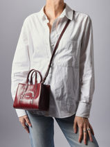 Cross Body Tas Rsg Karl lagerfeld Violet rsg A4W50015-vue-porte