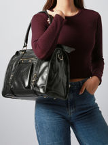 Schoudertas A4 Formaat Gallantry Zwart format a4 5B-vue-porte