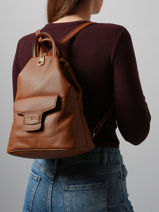 Rugzak Timeless Laurent david Bruin ld bags 10-vue-porte