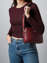 Cross Body Tas Alexia Valentino Rood alexia VBS5A809-vue-porte