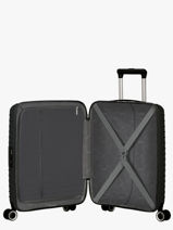 Handbagage American tourister Zwart roadrush 155562-vue-porte