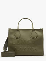 Handtas M Jour Leder Lancel Groen jour A12996