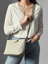 Cross Body Tas Maya Double Kba Lancaster Grijs maya double kba 105-vue-porte