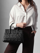 Handtas Laila Michael kors Zwart laila R6S9IS2T-vue-porte