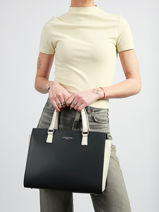 Trapezetas Smooth Leder Lancaster Blauw smooth 4-vue-porte