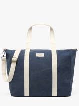 Schoudertas A4 Formaat Amour Toile Katoen Miniprix Blauw amour toile 8087