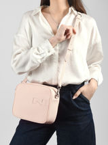 Cross Body Tas N City Leuven Leder Nathan baume Roze n city 7-vue-porte