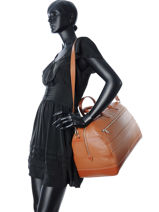 Longchamp Le foulonn� Reistassen Bruin-vue-porte