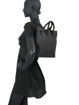 Business Tas/rugzak Eliza Ucon acrobatics Zwart backpack ELIZA-vue-porte