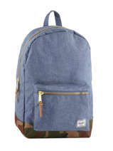 Rugzak 1 Compartiment + Pc 15'' Herschel Blauw classics 10005PBG
