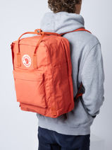 Rugzak 1 Compartiment Knken 17" Fjallraven Rood kanken 27173-vue-porte