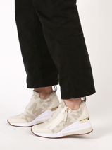 Sneakers Willis Wedge Michael kors Goud accessoires S2WIFS4D-vue-porte