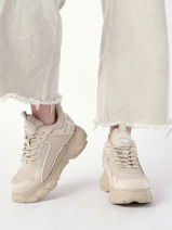 Sneakers Cld Chai Buffalo Beige accessoires 1630426-vue-porte