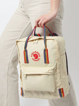 Rugzak 1 Compartiment Fjallraven Beige kanken 23620-vue-porte