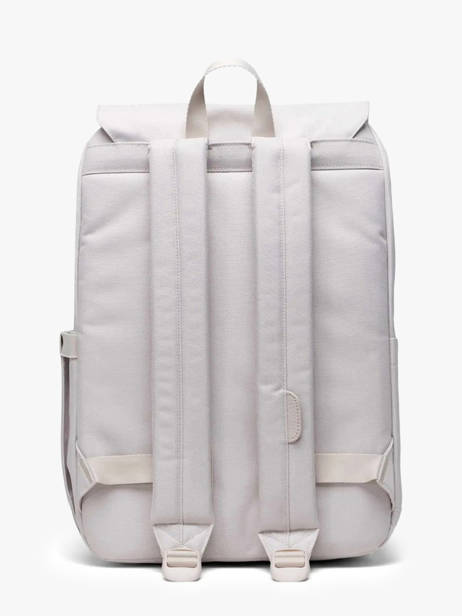 Rugzak 1 Compartiment Herschel Wit classics 11400 ander zicht 3