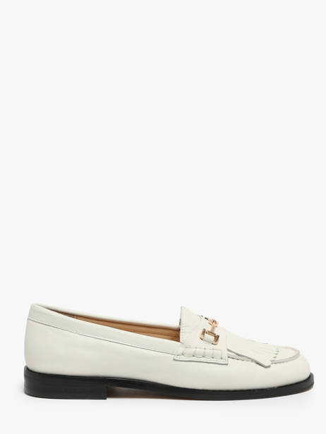 Mocassins Uit Leder Inuovo Wit women B01002